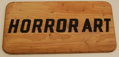 Opere intense e drammatiche della sezione Horror Art